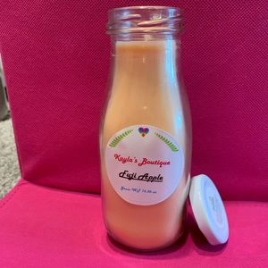 100% homemade soy candle